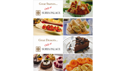 Surya Palace Hotel Outdoor poster Design