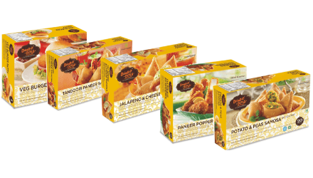 Bombay Bites Packaging Design