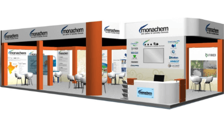 Monachem Additives Exhibition Stall Desig