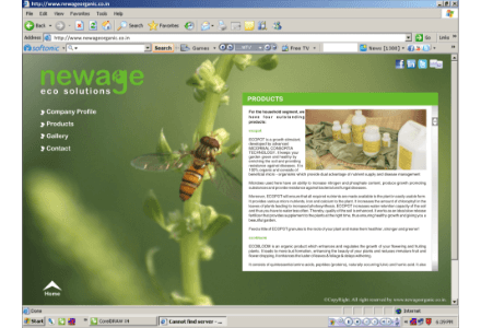 Newage Eco Solutions Website Design