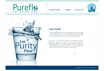 Pureflo Website Design