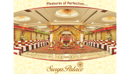 Surya Palace Hotel Outdoor poster Design