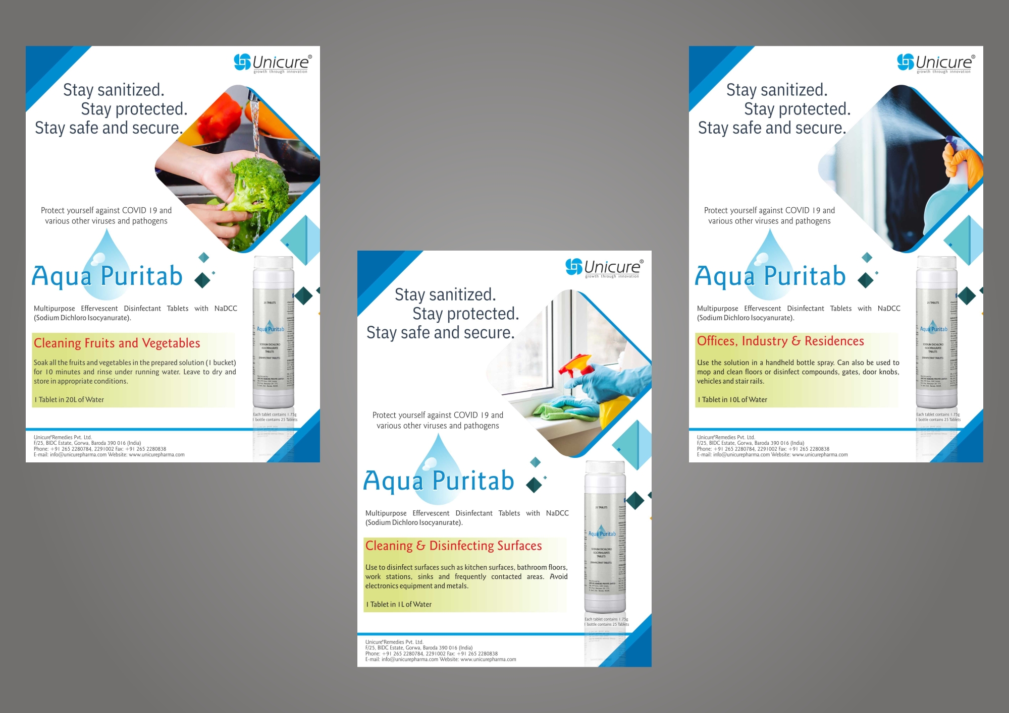 Aqua Puritab fb posts