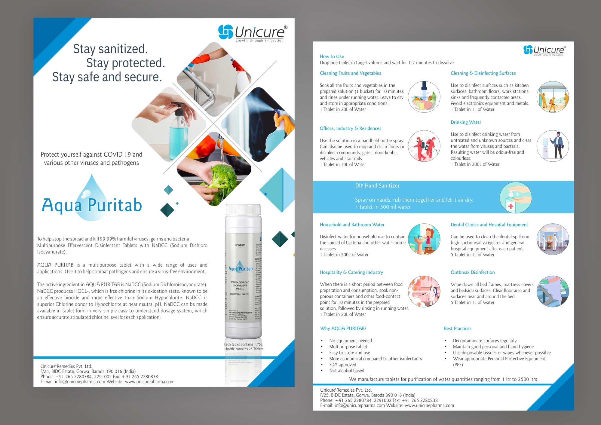 Aqua Puritab flyer